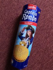 Captain Rondo-Sušenky s kakaovou náplní 500g