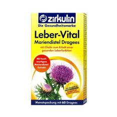 Zirkulin Leber Vital Dragees, 60 tablet
