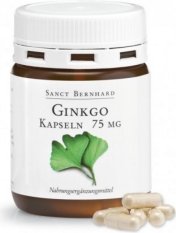 Ginkgo Biloba 75 mg 30 kapslí