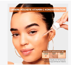 Garnier Skin Active Noční sérum pro rozjasnění s vitamínem C a kyselinou hyaluronovou, 30 ml