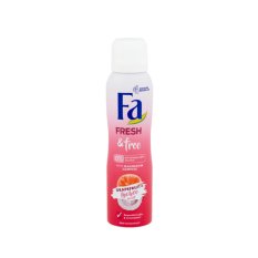 Deodorant sprej Fresh & Free Grapefruit & Lychee, 150 ml