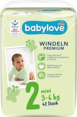 babylove Premium pleny, velikost 2, 42 ks