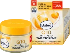 Balea Q10 denní pleťový krém proti vráskám OF30, 50 ml
