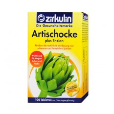 Zirkulin Artischocke Plus Enzian, 100 tablet