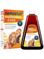 Sanostol Multivitamin Plus Eisen 6 , 460 ml