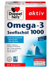 Doppherz Omega 3 1000mg 80 kapsle