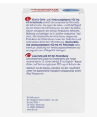 Mivolis Žluč a trávicí kapsle 400 mg s artyčokem, 60 kusů