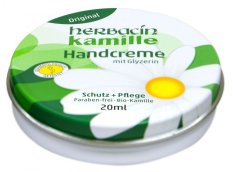 Herbacin Kamille Handcreme mit Glyzerin Dose, 20 ml