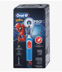 Oral-B elektrický zubní kartáček Pro Kids Spiderman, 1 ks