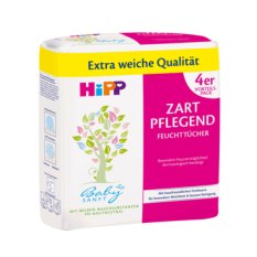 HIPP BABYSANFT Čistící vlhčené ubrousky 4x56 224 ks