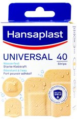Hansaplast Universal Voděodolné proužky 40 kusů