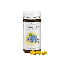 Lněný olej Omega 3-6-9 500 mg 180 kapslí