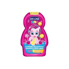 On line kids 2v1 šampon a sprchový gel NEW Limonade 250 ml