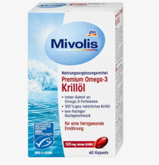 Mivolis kapsle Krill olej, 45 g