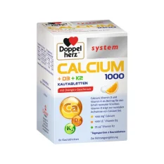 Doppelherz Calcium + D3 + K2  60 tablet