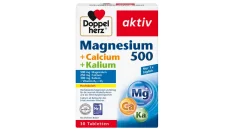 Doppelherz Magnesium 500 + Calcium + Kalium 30 Tabletten