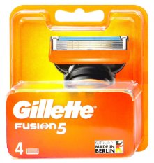 Gillette Fusion 5 Klingen, 4 er