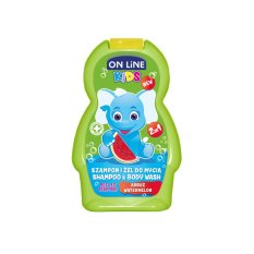 On line kids 2v1 šampon a sprchový gel NEW Meloun 250 ml