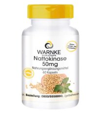 WARNKE Nattokinase 50 mg kapsle, 60 kapslí