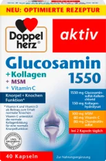 Glucosamin 1600 Collagen MSM Vitamin C kapsle 40 ks, 45,6 g