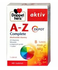 Doppelherz A-Z Complete dlouhodobé vitaminy 40 tabletek