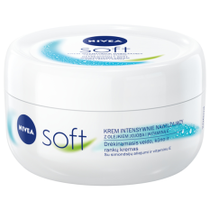 NIVEA SOFT intenzivně hydratační krém na obličej a tělo, 200 ml