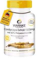 Extrakt Cordyceps 500 mg, 40 % 120tablet